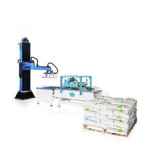 25kg 50kg Bag Stacking Palletizer Box Pallet St...