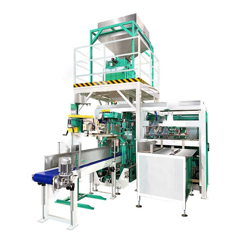 Fully automatic bagging and packaging machine 5... Fully automatic bagging and packaging machine 5...