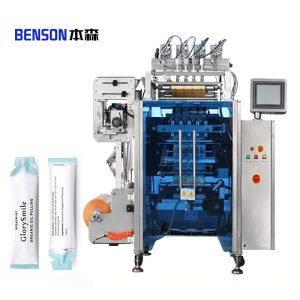 Independent multi-row packaging small bag shamp...