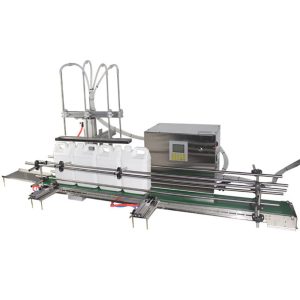 Automatic liquid filling machine 4 nozzle deter...