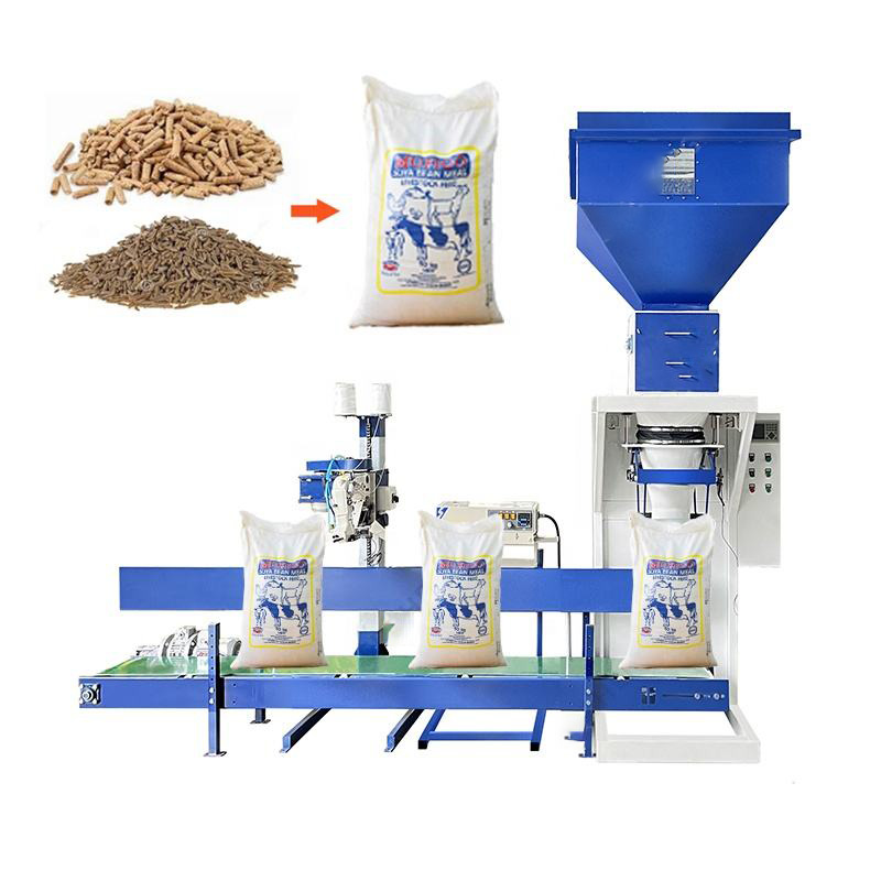 DCS Automatic Soil Bagger Wood Pellet Granule P... DCS Automatic Soil Bagger Wood Pellet Granule P...