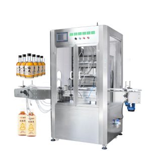Fully automatic 6-head liquid filling machine, ...