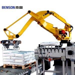 Benson joint palletizing robot with large load ...